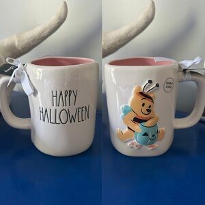 Rae Dunn Disney Halloween Winnie the Pooh Happy Halloween Double Sided Mug